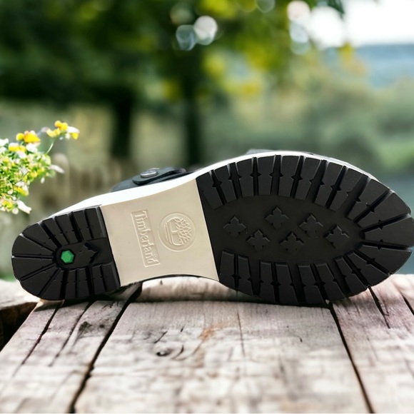 NIB Timberland Koralyn 2 Band Wedge Black Nubuck Slingback Sandal 9M 40 - Picture 10 of 14